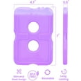thumbnail image 4 of Healthy Packers Ice Pack for Lunch Box - Freezer Packs - Original Cool Pack | Slim & Long-Lasting Ice Packs for Your Lunch or Cooler Bag (5 Pack-MultiColor), 4 of 8
