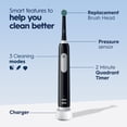 thumbnail image 4 of Cepillo de dientes eléctrico Oral-B Pro 1000 recargable negro, 4 of 8