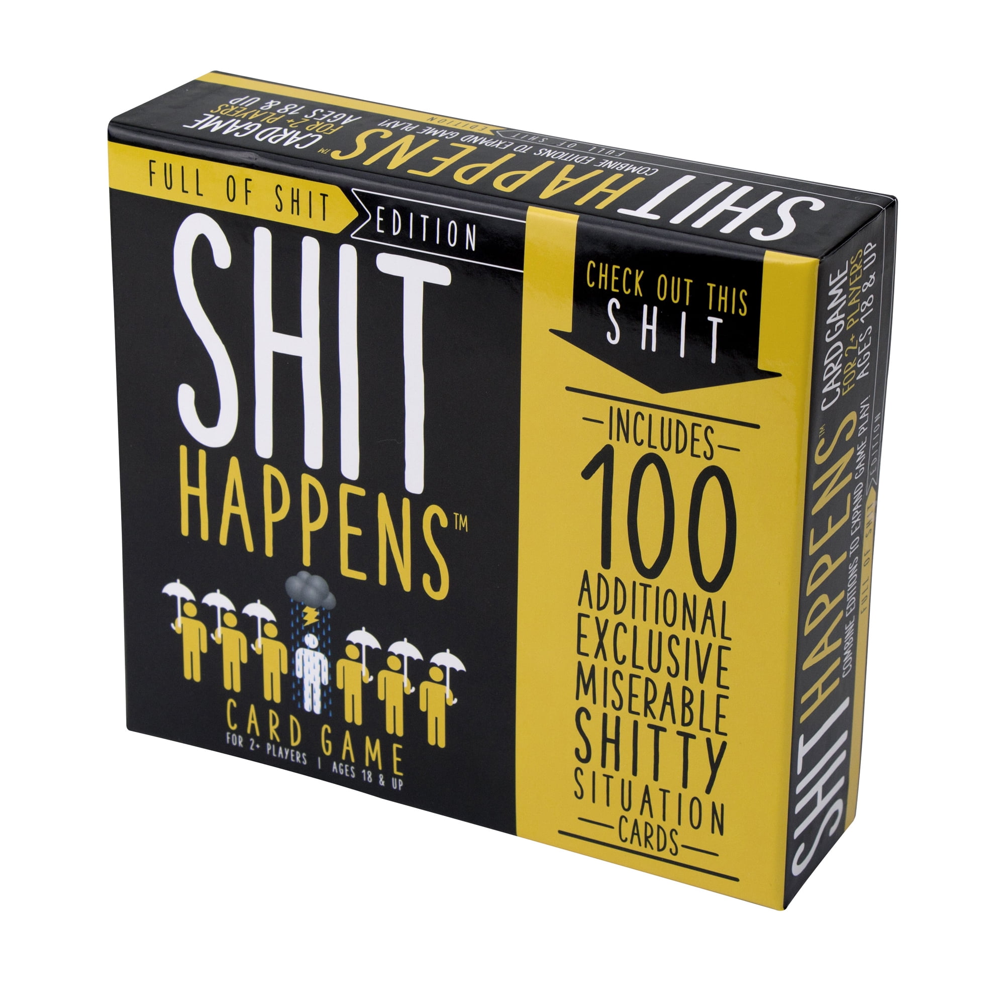 Goliath Games - Shit Happens -Full of Shit Card Game - Walmart.com ...