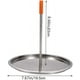 thumbnail image 1 of Dinheiro Brocheta Vertical De Acero Inoxidable Soporte para Asador De Pollo Parrilla para Barbacoa con Bandeja De Goteo para Filete, Pollo, Pescado, CarnePlata1 Piezas, 1 of 4