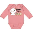 thumbnail image 3 of Inktastic Daddy is my Boo with Cute Ghost Boys or Girls Long Sleeve Baby Bodysuit, 3 of 5