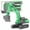 Green, variant on Godderr Boy Car Toy Role-Playing Engineering Car Plastic Simulation Excavator Educational Kid Toy