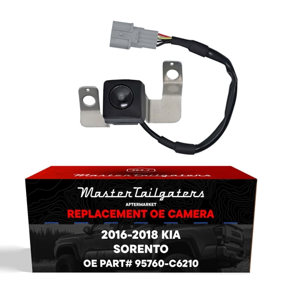 Master Tailgaters Replacement for Kia Sorento w/o AVM, w/o Navigation System (2016-2018) Backup Camera OE Part # 95760-C6210