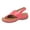 Pink, variant on Flip Flops Arch Support Womens Orthopeic Wedge Sandals Adjustable Slingback Casual Summer Walking Shoes Beige Size 9