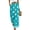 Blue, variant on Womens Pants Fall Wide Leg Flowy High Waisted Boho Pants for womens with Pockets Loose Elastic Waist Drawstring Palazzo White L