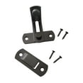 thumbnail image 4 of Minkissy 1-Pack Black Stainless Steel Barn Style Door Latch, Heavy Duty Hardware for Gates and Doors, 4 of 8