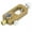 Gold, variant on DIDEEP Scuba Adapter for Diving Equipment Large Bottle to Small Bottle 8mm / 0.31 inches Pressure Gauge 0.5L 1L Universal Converter Head Gold Edition