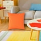 thumbnail image 4 of Funda impermeable para almohadas exteriores 45x45 cm - Protector de cojín moderno de color sólido para muebles de jardín, piscina, jardín, 4 of 5