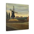 thumbnail image 2 of Windmill by Moonlight - Canvas, 2 of 10