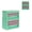 Green-Pink, variant on JXXRZ Mini Desktop Storage Box with 5 Drawers, Desk Organizer for Office, Stationery & Cosmetics, Purple-Pink