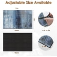 thumbnail image 3 of Coffee Mat for Countertops, Blue Abstract Modern Dish Drying Mat 2 Pcs for Kitchen Coffee Bar Accessories, Coffee Maker Espresso Machine Dish Rack Hide Stain Rubber Backed 12x19In, 3 of 6