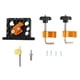 thumbnail image 1 of 8mm-20mm 9-Holes Adjustable Dowel Maker Jig Round Rod Auxiliary Tool, 1 of 5