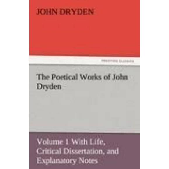Les Œuvres Poétiques de John Dryden