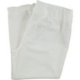 thumbnail image 2 of Alfani Womens Ruffle Hem Casual Trouser Pants, White, 16, 2 of 2