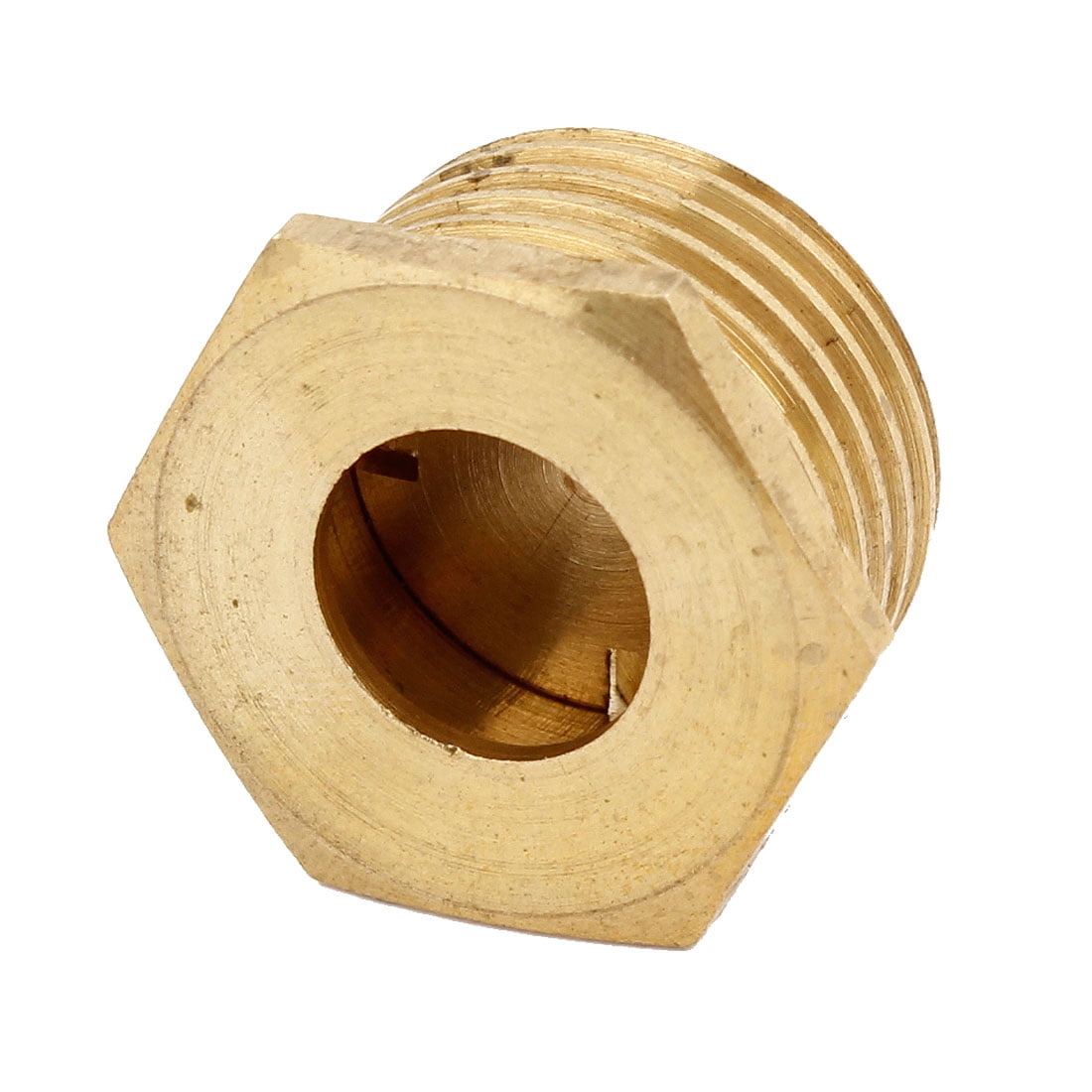 Rocker Arm Style Gold Tone Metal Lawn Sprayer Nozzle
