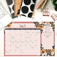 thumbnail image 5 of Modern Floral Sticky Note Desk Calendar / 16.25" x 11" Repositionable Fill-In Calendar / Large Undated Wall Calendar, 5 of 6