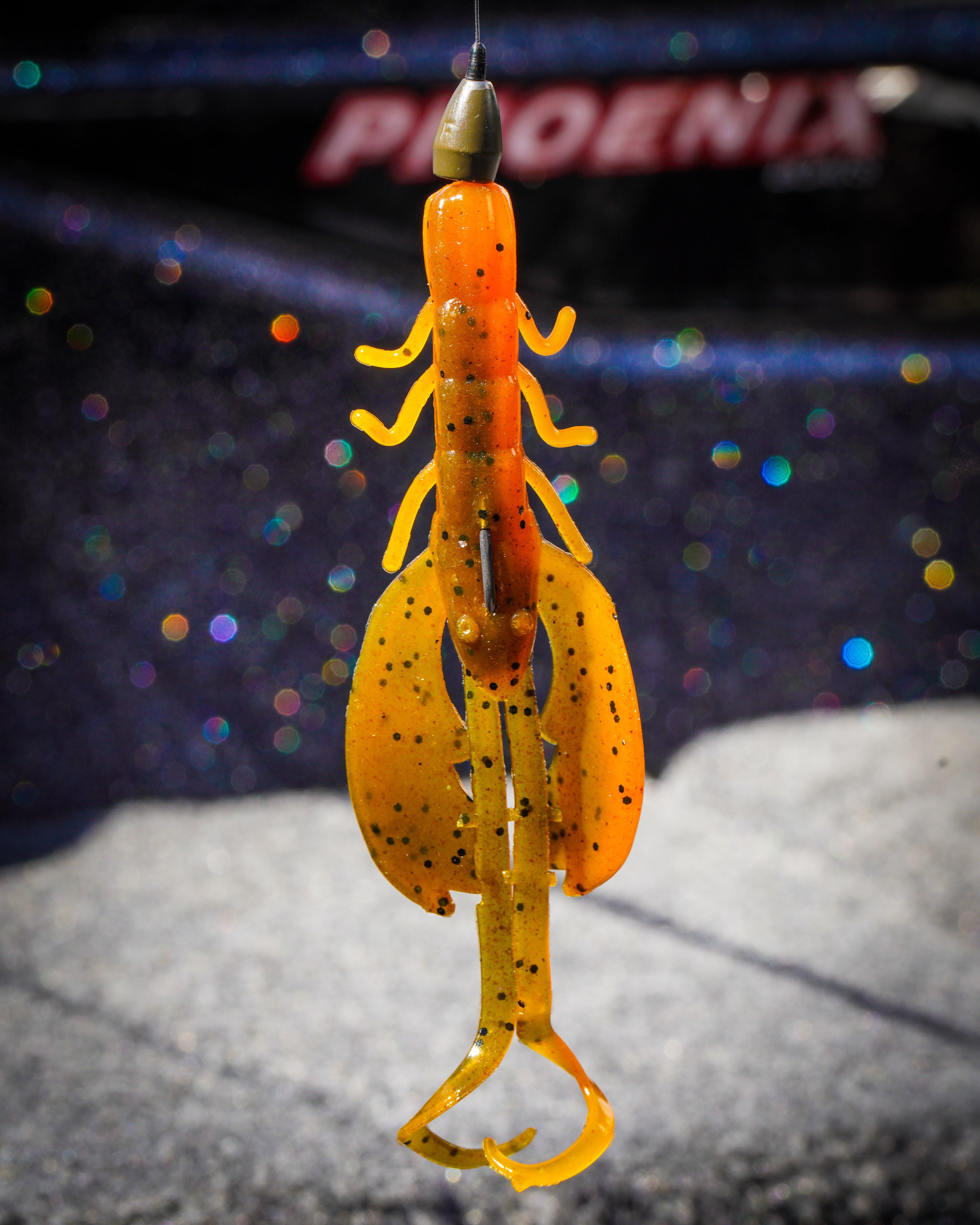 Berkley PowerBait® Crazy Legs Chigger Craw Fishing Soft Bait 4in | 10cm Okeechobee Craw