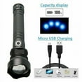 thumbnail image 3 of 90000 lumens Powerful Led Flashlight, XHP70.2 Most Powerful Led Flashlight USB Zoom Rechargeable Torch Waterproof for Outdoor Sport, 3 of 8