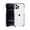 Purple, variant on For iPhone 15 Acrylic [Magnetic Circle] Tough 2.5mm Transparent ShockProof Hybrid - Red