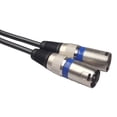 thumbnail image 2 of Cable Adaptador Conexión Señal Audio Doble XLR A Doble RCA 1.5 M/4.9 Pies, 2 of 7