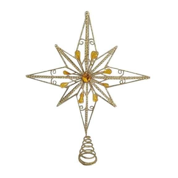 16" Gold Star Tree Topper