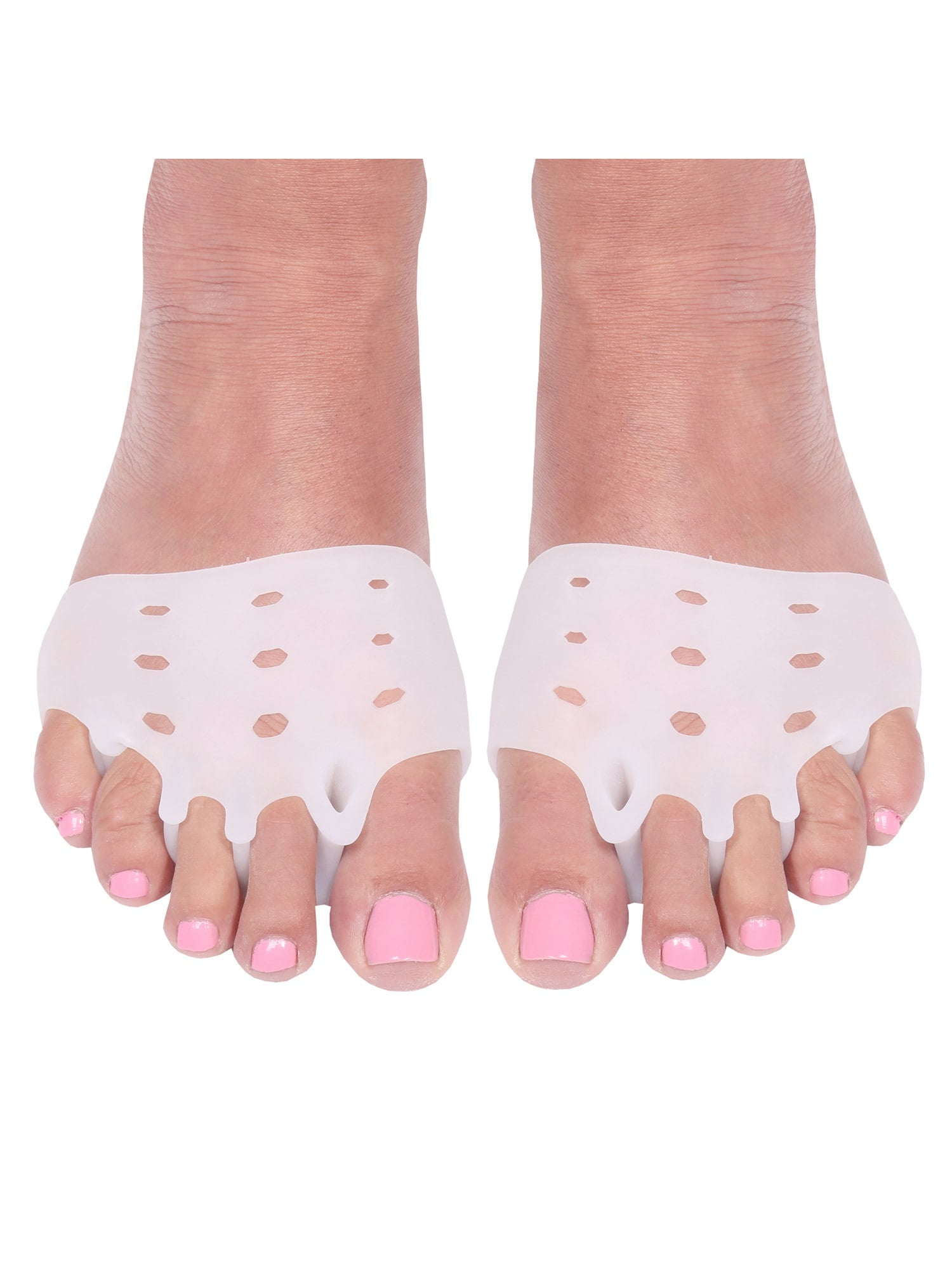US NORDIC IMPORT & EXPORT Gel Toe Spacer Sleeves for All Toes Set of