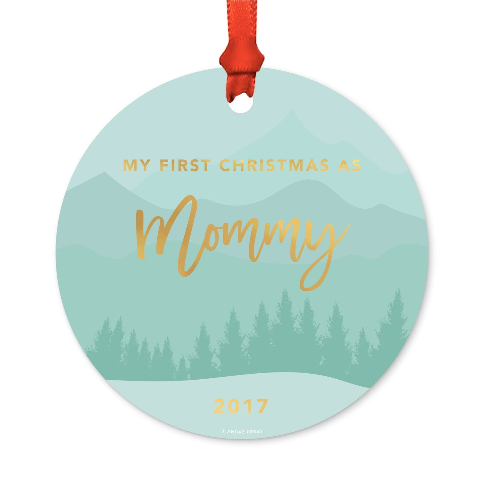 my first christmas ornament 2017