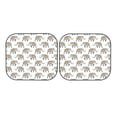 thumbnail image 7 of Haiem Indian Elephant Car Windshield Sun Shade (2 Pieces) Foldable Windshield Sun Shade Car Accessories for Truck SUV Pickup-Medium, 7 of 7