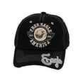 thumbnail image 1 of Gravity Threads Casquette de Baseball Ajustable Originale pour Hommes Eagle USA - Noir, 1 of 2