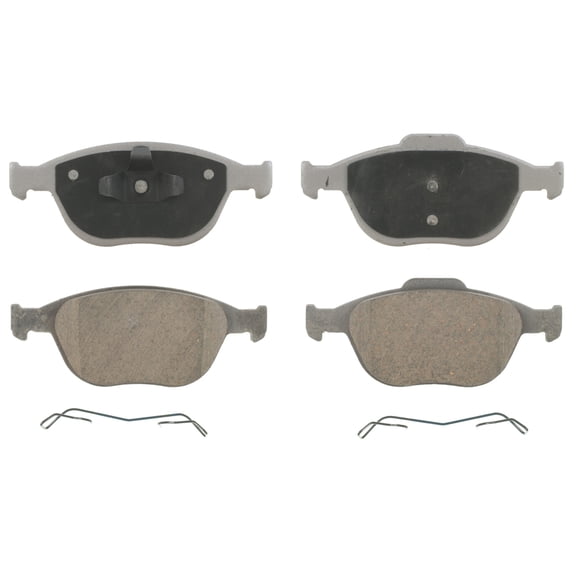 Wagner ThermoQuiet QC970 Ceramic Disc Brake Pad Set Fits select: 2010-2013 FORD TRANSIT CONNECT, 2002-2003 FORD FOCUS SVT