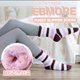 thumbnail image 3 of Calcetines EBMORE Fuzzy Cozy para mujer, cálidos e inviernos, morados, 3 of 7
