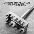 thumbnail image 5 of Rectangle Slot Cutter Hardened Wear-Resistant Steel for Brick Concrete Cement Stone, 5 of 5