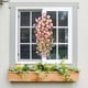 thumbnail image 5 of Guirnaldas de flores artificiales para decoración de paredes – Plantas colgantes artificiales con hojas para sala de estar, dormitorio, patio, balcón – Decoración de techo con varilla resistent, 5 of 6