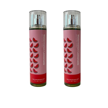 Bath & Body Works Watermelon Lemonade Mist 8 fl oz 2 Pack