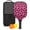 Black-6, variant on Pickleball Paddles Set Of 1, Fiberglass Surface, Animal, Leopard Print, 1 Paddle, 2 Balls & Bag