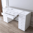 thumbnail image 3 of Impressions Vanity SlayStation Luxe Premium Vanity Table with Drawer (White), 3 of 3