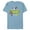 Ocean Blue, variant on Disney Mickey and Friends Birthday Crew Party Matching - Short Sleeve Blended T-Shirt for Adults - Customized-Yellow