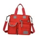 thumbnail image 1 of Bolso de mano para mujer con múltiples bolsillos y compartimentos, ideal para el trabajo, uso diario y playa., 1 of 9