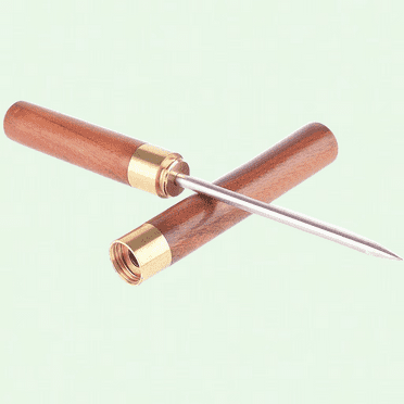 Stainless Steel Ice Pick with Safety Cover, 9 Inch, Kitchen, Bar, Bartender, Ice Carving Tool
