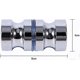 thumbnail image 2 of Bathroom Door Handle Round Aluminum Alloy Single Sided Shower Glass Pull Knob Bathroom Shower Cabinet Handle, 2 of 5