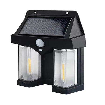 

ECHOYY Solar Tungsten Wall Light 2023 New Wireless Dusk To Dawn Motion Sensor LED Wall Sconce IP65 Solar Light Exterior Wall Mount Lighting For Patio Yard