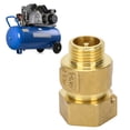 thumbnail image 4 of 1 Brass Check Valve For Water Meter Backflow Prevention, Low-Speed Threaded Tool, DN15x20 Leak-Proof & Durable For Water Control & Safety, 4 of 9