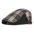 thumbnail image 2 of QASIEATN Classic Fit Beret Hat for Women Autumn/Winter Hats Checked Cap Women's Casual Forward Hats Winter Newsboy Hats Warm Fall Fashion Accessories, 2 of 3
