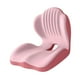 thumbnail image 3 of Cojín de asiento, cojín de silla, soporte de espalda ortopédico para viajes, sillas de ruedas, oficina Rosa, 3 of 9