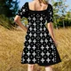 thumbnail image 5 of Vestido sin mangas de color plata Alt Costue, vestido de verano para mujer, ropa para mujer, vestidos de gala, vestido de noche para mujer, 5 of 7