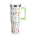 thumbnail image 1 of Gobelet de Pâques 40 oz avec Poignée et Paille, Gobelet de Pâques en Acier Inoxydable Isolé 40 oz, Tasse de Pâques Réutilisable avec Couvercle Étanche, Cadeaux de Pâques pour Adultes, 1 of 6