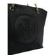thumbnail image 5 of Bolsa Tote Marca Tory  Burch color negro con asa dorada, bolsa interna con cremallera, 5 of 5
