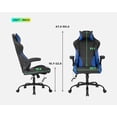 thumbnail image 7 of BestOffice Ergonomic Gaming Chair, Lumbar Support, Rolling Swivel forMen, Women(Blue), 7 of 7