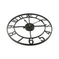 thumbnail image 2 of 1Pc Vintage Metal Outdoor Wall Clock Stylish Decoration For Outdoor Space Garden Home Wall Crafts Decorations, 2 of 9