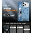 thumbnail image 2 of Funda Delgada Mate con Soporte Oculto para iPhone 17 Pro Max 6.9", Negro, 2 of 7